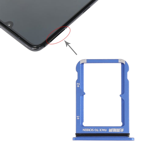 Vassoio fiche SIM + Vassoio fiche SIM pour Xiaomi Mi 9, Pour Xiaomi Mi 9