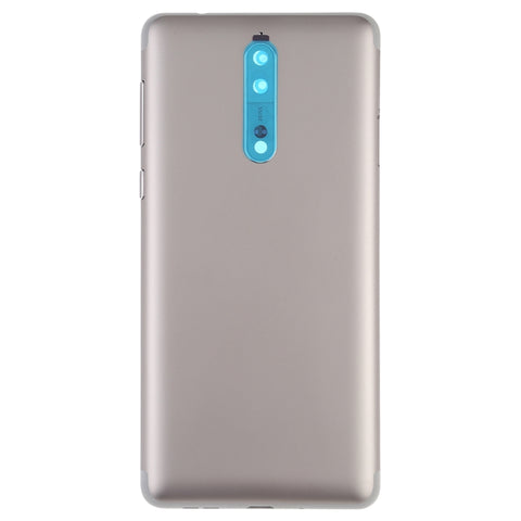 Couverture postérieure de la batterie avec accessoire pour appareil photo et boutons latéraux pour Nokia 8, Pour Nokia 8, Nokia 8
