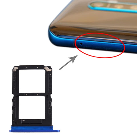 Per OPPO Reno Ace Vassoio scheda SIM + Vassoio scheda SIM, Per OPPO Reno Ace