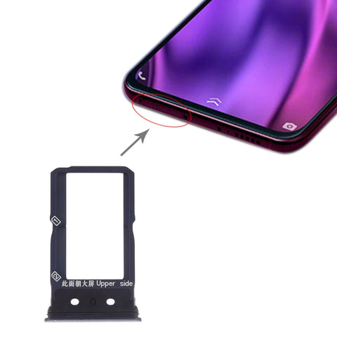 Pour Vivo NEX Vassoio scheda SIM doppio display + vassoio scheda SIM, pour Vivo NEX double affichage, Vivo NEX double affichage