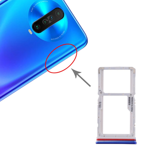 Carte SIM + carte SIM/Micro SD pour Xiaomi Redmi K30 4G, pour Xiaomi Redmi K30 4G, pour Redmi K30 4G