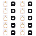 Galaxy A9 Back Camera Lens Cover Set - 10pcs with Stickers