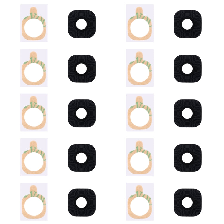Galaxy A9 Back Camera Lens Cover Set - 10pcs with Stickers