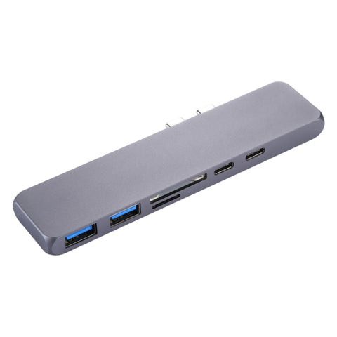 adattatore-hub-usb-c-multifunzione-in-alluminio-con-hdmi-2-porte-usb - immagine 2