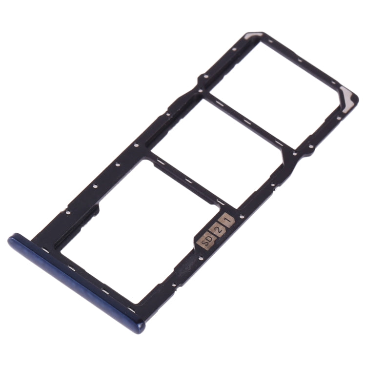 SIM Card Tray + SIM Card Tray + Micro SD Card Tray for Asus ZenFone Max Pro (M2) ZB631KL, For Asus ZB631KL