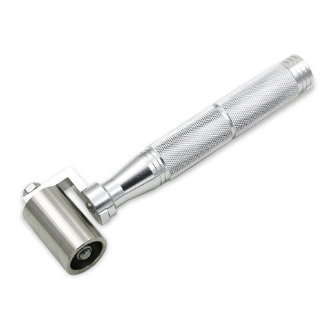 Rullo piatto per cucitura di ustensili per ruote in acciaio inossidabile per carta da parati per uso domestico con cuscinetto, dimensioni: 34X24 mm, Size: 34X24mm