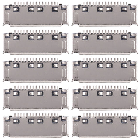 Per Galaxy Note LTE 10.1 / N8020 Connettore porta di ricarica da 10 pezzi, For Samsung Galaxy Note LTE 10.1