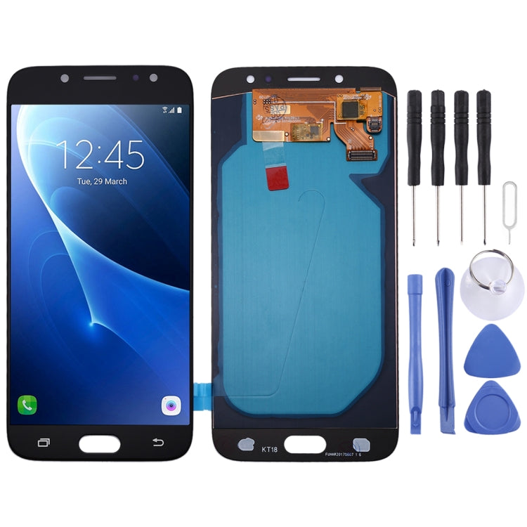Oled Material LCD Screen and Digitizer Full Assembly for Galaxy J7 (2017) / J7 Pro, J730F/DS, J730FM/DS, For Samsung Galaxy J7 (2017)/J7 Pro OLED       ...