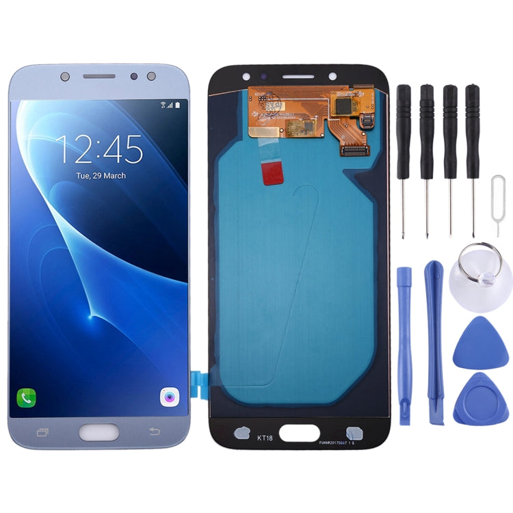 Oled Material LCD Screen and Digitizer Full Assembly for Galaxy J7 (2017) / J7 Pro, J730F/DS, J730FM/DS, For Samsung Galaxy J7 (2017)/J7 Pro OLED       ...