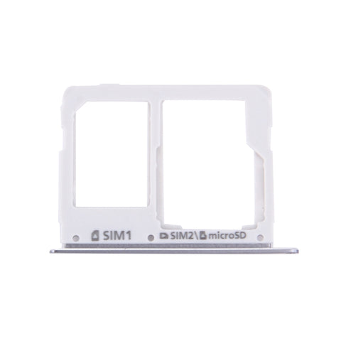 Pour Galaxy C7 / C7000 Vassoio fiche SIM + Vassoio fiche micro SD / SIM, pour C7 gris, pour C7 or