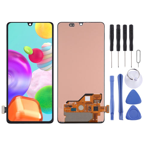 Schermo LCD e digitalizzatore in materiale Super AMOLED assemblaggio completo per Samsung Galaxy A41, For Samsung Galaxy A41(Super AMOLED)