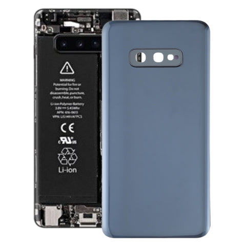 Pour le couvercle arrière de la batterie du Galaxy S10e avec objectif d'appareil photo, pour Samsung Galaxy S10e (objectif), pour Samsung Galaxy S10e (avec objectif), pour Galaxy S10e (avec objectif), pour Galaxy S10e (avec objectif) (jaune)