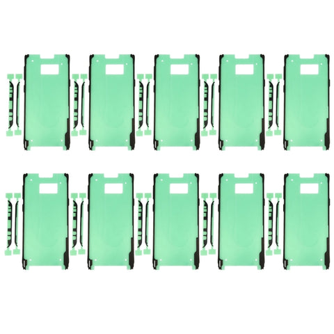 Pour Galaxy S8+, 10 pièces d'adhésifs pour allègement antérieur et adhésif pour corniche centrale, pour Samsung Galaxy S8+ Bezel