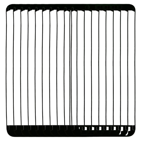 10 adesivi per alloggiamento anteriore per Galaxy J7 (2016) / On8 / J710F / J710D / J710FN / J710FJ / J710M / J710N / J7108, For Samsung Galaxy J7 (2016)