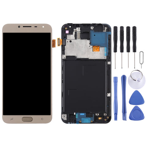 Schermo LCD in materiale TFT e digitalizzatore assemblaggio completo con cornice per Galaxy J4 J400F/DS, For Galaxy J4 (TFT Material), For Galaxy J4 with Frame,TFT