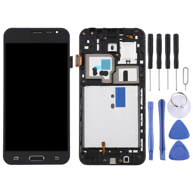 TFT Material LCD Screen and Digitizer Full Assembly with Frame for Galaxy J3 (2016) / J320F, For Galaxy J3 (2016) (TFT Material)                        ...