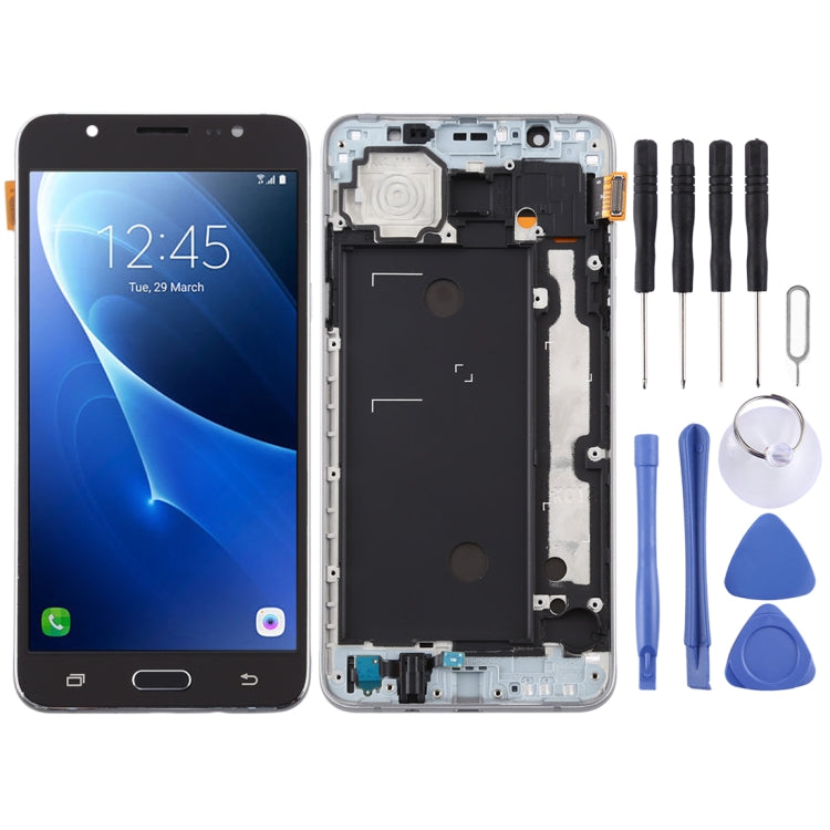 TFT Material LCD Screen and Digitizer Full Assembly with Frame for Galaxy J7 (2016) / J710F, For Galaxy J7 (2016) (TFT Material)                        ...
