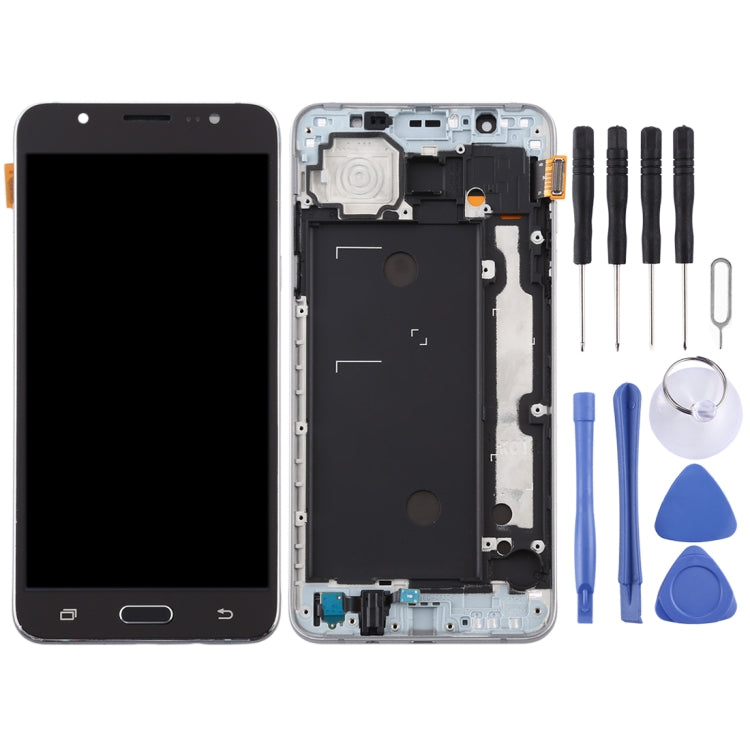 TFT Material LCD Screen and Digitizer Full Assembly with Frame for Galaxy J7 (2016) / J710F, For Galaxy J7 (2016) (TFT Material)                        ...