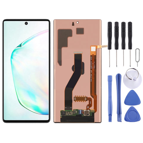 Schermo LCD originale in materiale AMOLED dinamico e digitalizzatore assemblaggio completo per Galaxy Note 10 +, For Samsung Galaxy Note 10 + (Original )