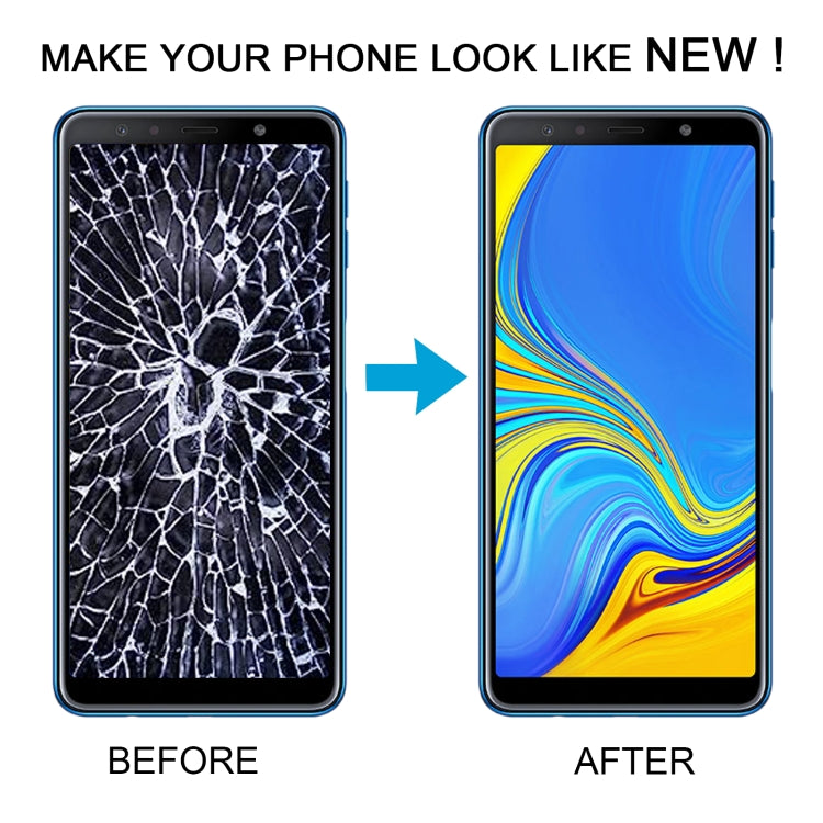TFT Material LCD Screen and Digitizer Full Assembly With Frame for Samsung Galaxy A7 (2018) / SM-A750F, For Samsung Galaxy A7 (2018)(RU)                ...