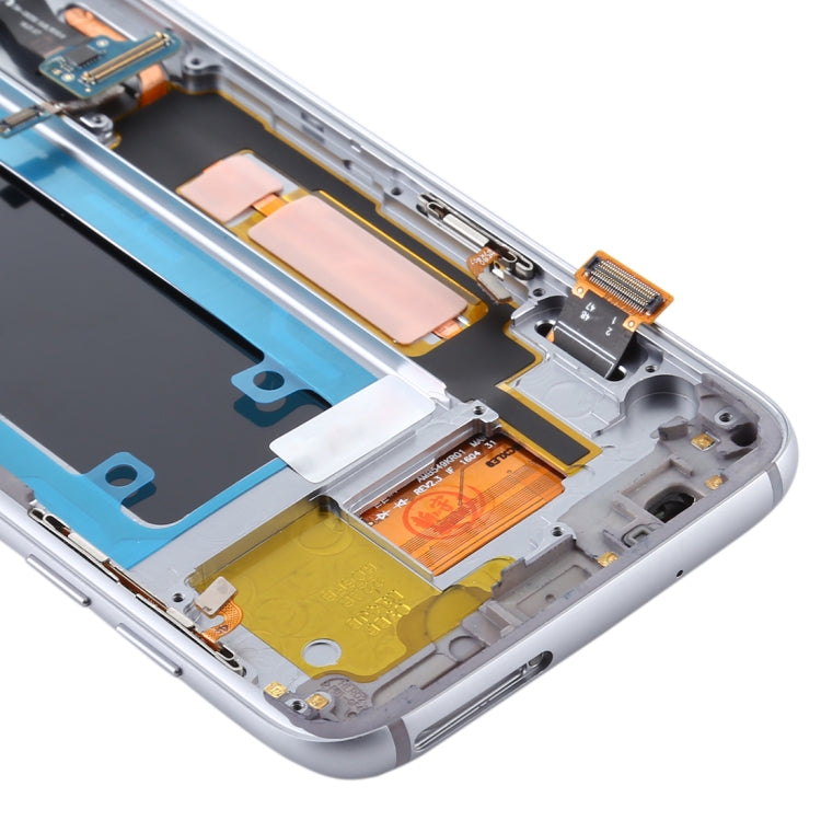 OLED Material LCD Screen and Digitizer Full Assembly With Frame for Samsung Galaxy S7 Edge / SM-G935F, For Samsung Galaxy S7 Edge (OLED)                ...