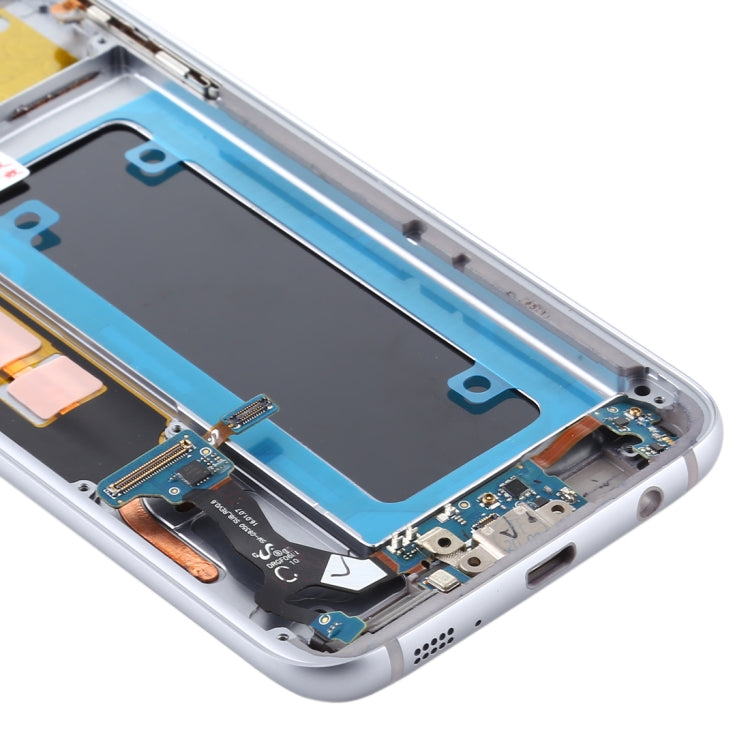 OLED Material LCD Screen and Digitizer Full Assembly With Frame for Samsung Galaxy S7 Edge / SM-G935F, For Samsung Galaxy S7 Edge (OLED)                ...