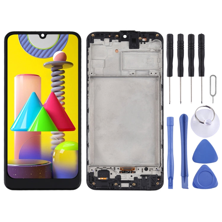 TFT Material LCD Screen and Digitizer Full Assembly with Frame for Samsung Galaxy M31 / Galaxy M31 Prime, For Samsung Galaxy M31(TFT)                   ...