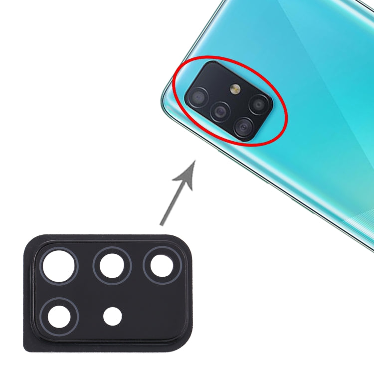 For Samsung Galaxy A51 10pcs Camera Lens Cover, For Samsung Galaxy A51