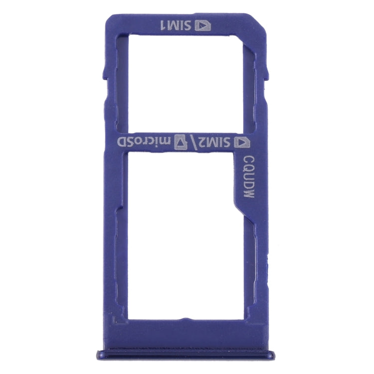 Samsung Galaxy M40 SIM Card Tray - Dual Card Holder in Blue