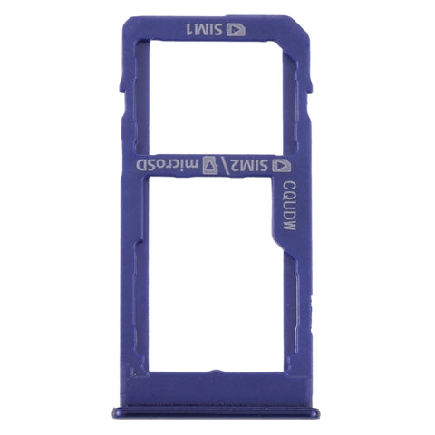 Per Samsung Galaxy M40 SM-M405 Vassoio scheda SIM + Vassoio scheda SIM/Vassoio scheda Micro SD, For Samsung Galaxy M40 (dual card), For Samsung Galaxy M40 (dual card) (Baby Blue)