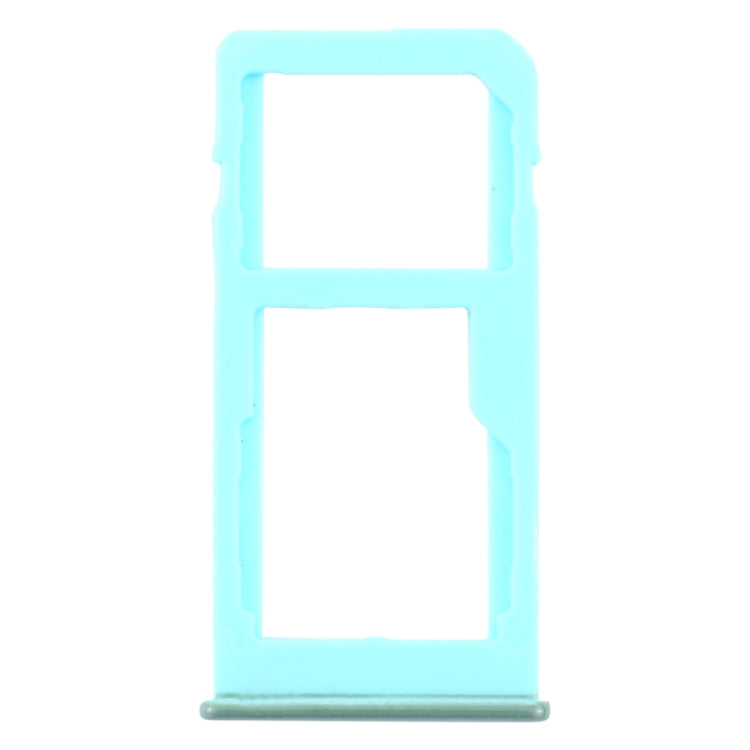 For Samsung Galaxy M40 SM-M405 SIM Card Tray + SIM Card Tray / Micro SD Card Tray, For Samsung Galaxy M40 (dual card) (Baby Blue)                       ...