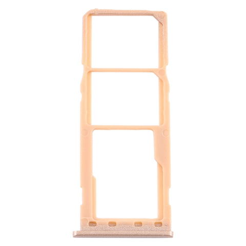 Pour Samsung Galaxy M10 SM-M105 Vassoio fiche SIM + Vassoio fiche SIM + Vassoio fiche micro SD, pour Samsung Galaxy M10 (double carte)