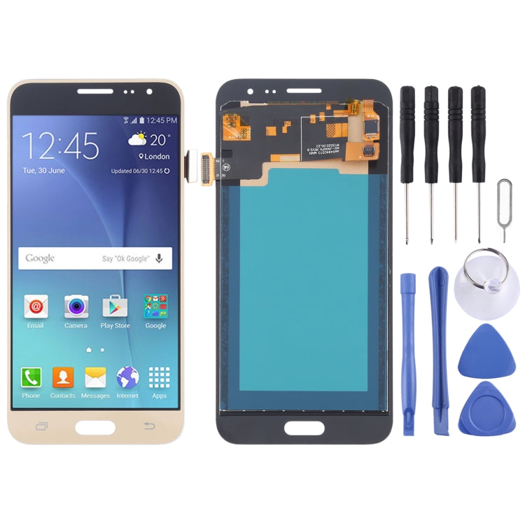 TFT Material LCD Screen and Digitizer Full Assembly for Galaxy J5 (2015) J500F, J500FN, J500F/DS, J500G, J500M, For Samsung Galaxy J5 (2015) TFT        ...