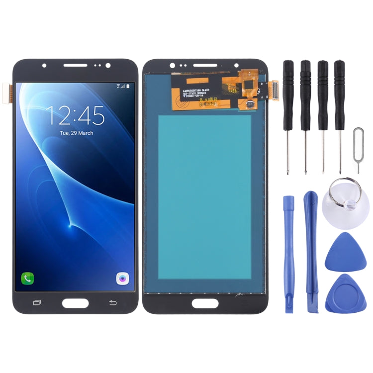 TFT Material LCD Screen and Digitizer Full Assembly for Galaxy J7 (2016) / On 8, J710F / J710FN / J710M / J710MN / J7108, For Samsung Galaxy J7 (2016),T...