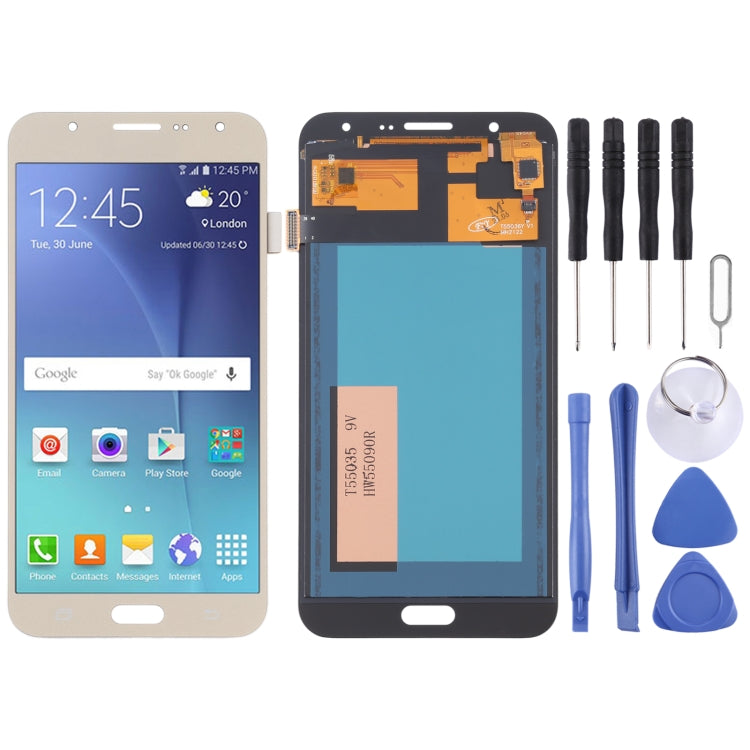 TFT Material LCD Screen and Digitizer Full Assembly for Galaxy J7 (2015) / J700F, J700F/DS, J700H/DS, J700M, J700M/DS, J700T, J700P                     ...