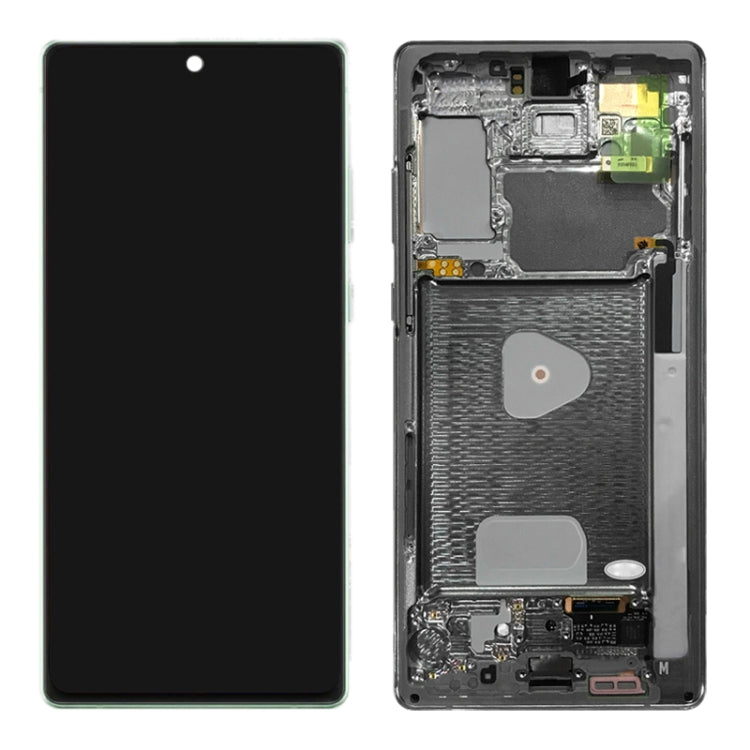 Schermo LCD originale e digitalizzatore assemblaggio completo con cornice per Samsung Galaxy Note20 4G SM-N980                                          ...