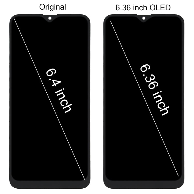 6.36 Inch OLED LCD Screen and Digitizer for Samsung Galaxy