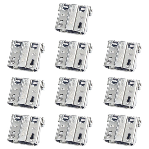 10 connecteurs porta di ricarica pour Galaxy S4 / E250S / E250K / E300S / E300L / S4 Zoom SM-C101, pour Samsung Galaxy S4 / E250S