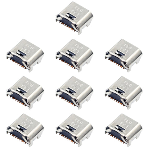 Per Galaxy Tab E 8.0 T375 T377 T280 T285 T580 T585 10 pz Connettore porta di ricarica, For Samsung SM-T375