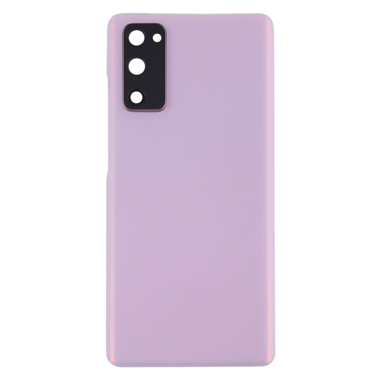 For Samsung Galaxy S20 FE Battery Back Cover with Camera Lens Frame, For Samsung Galaxy S20 FE(with Camera Cover)