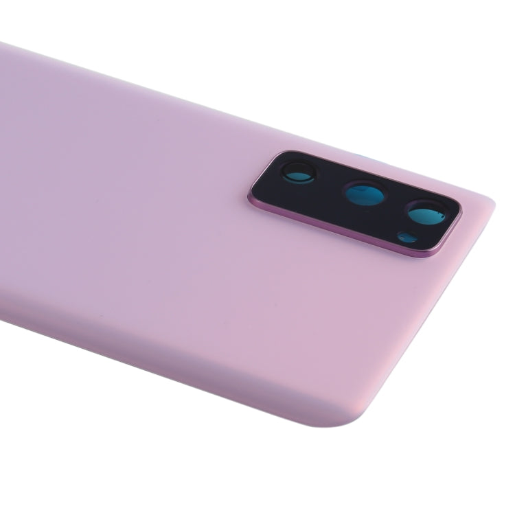 For Samsung Galaxy S20 FE Battery Back Cover with Camera Lens Frame, For Samsung Galaxy S20 FE(with Camera Cover)