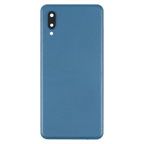 Per Samsung Galaxy A02 Cover posteriore della batteria con copriobiettivo della fotocamera, For Samsung Galaxy A02, For Samsung Galaxy A02(With Camera Lens)