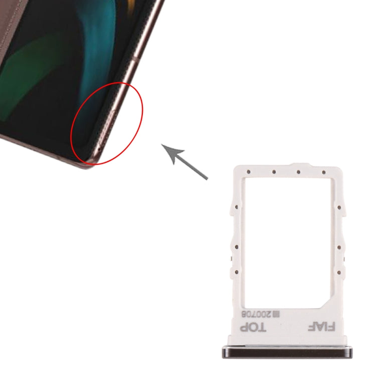 For Samsung Galaxy Z Fold2 5G SM-F916 SIM Card Tray, For Samsung Galaxy Z Fold2 5G