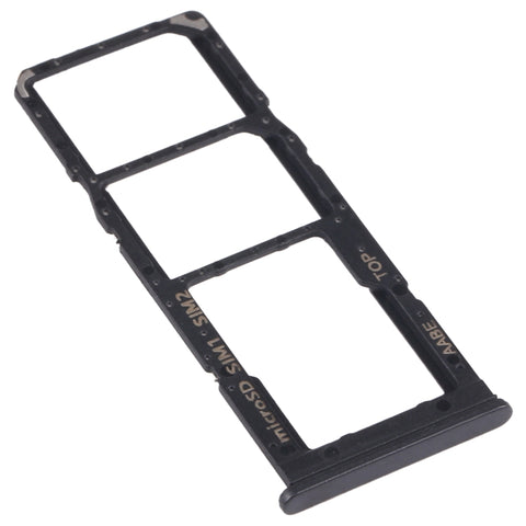 Per Samsung Galaxy A12 SM-A125 Vassoio scheda SIM + Vassoio scheda SIM + Vassoio scheda micro SD, For Samsung Galaxy A12 (Dual Card)