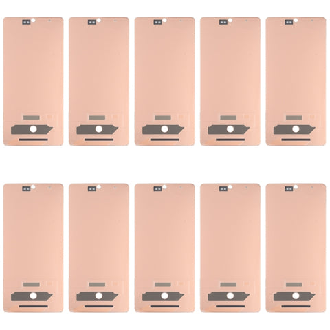 Per Samsung Galaxy A71 5G SM-A716 10 pezzi adesivi adesivi posteriori per digitalizzatore LCD, For Samsung Galaxy A71 5G