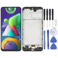 Schermo LCD in materiale OLED e digitalizzatore assemblaggio completo con cornice per Samsung Galaxy M21 SM-M215, For Samsung Galaxy M21 (6.36 inch OLED)
