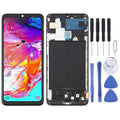 Schermo LCD in materiale OLED e digitalizzatore assemblaggio completo con cornice per Samsung Galaxy A70 SM-A705 (6,39 pollici)                         ...