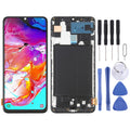 Schermo LCD in materiale OLED e digitalizzatore assemblaggio completo con cornice per Samsung Galaxy A70 SM-A705 (6,7 pollici)                          ...