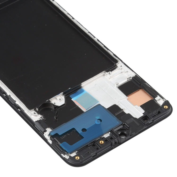 Schermo LCD in materiale OLED e digitalizzatore assemblaggio completo con cornice per Samsung Galaxy A70 SM-A705 (6,7 pollici)                          ...