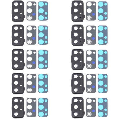 Per Samsung Galaxy S20 FE 5G SM-G781 Copriobiettivo per fotocamera da 10 pezzi, For Samsung Galaxy S20 FE 5G